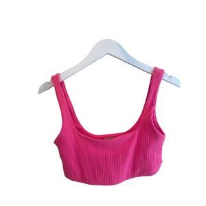 Show me your MUMU neon pink cropped tank